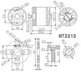 T-Motor MT2212 KV750