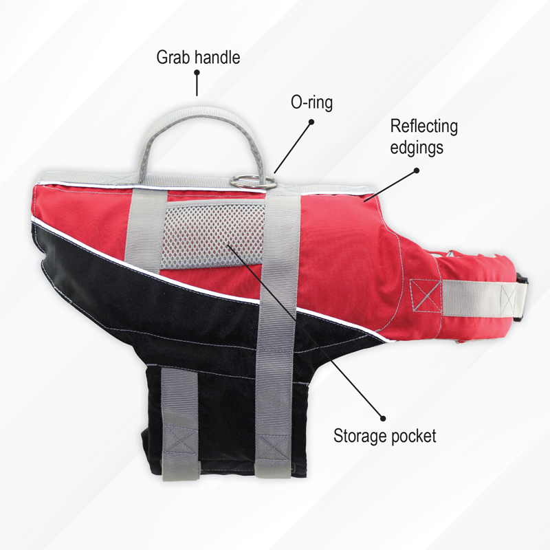 Lalizas comfy pet lifejacket