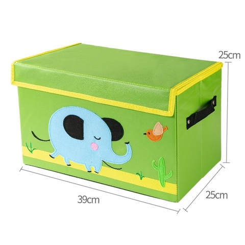 Коробка для хранения игрушек и вещей Blonder Home Little Elefant B39FAN