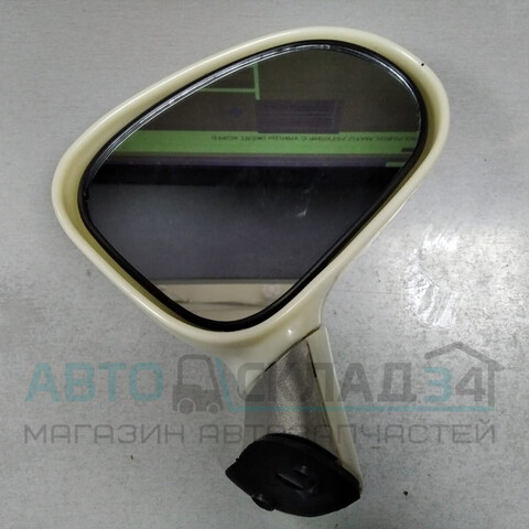 ЗЕРКАЛО ПРАВОЕ MATIZ РЕГУЛИР С УЛИЦЫ (ЖЁЛТЫЙ КОРПУС) GROG