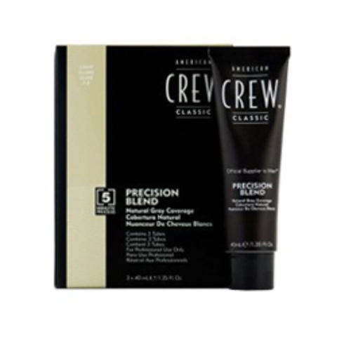 Краска для седых волос светлый оттенок American Crew Precision Blend 7/8 3*40 мл