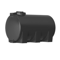 Ёмкость пластиковая пищевая Акватек ATH 1000 с поплавком 1000 л. горизонтальный (172x92x104см;черный) - арт.555996