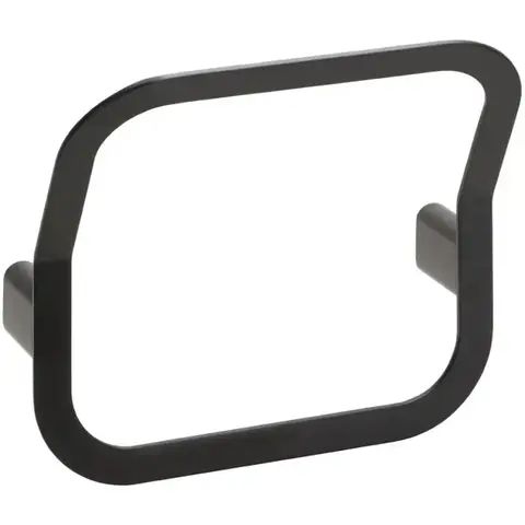 Bemeta 167104390 ORGANIC BLACK Кольцо для полотенец черный матовый