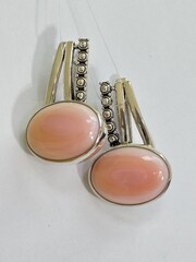 Ритель (серьги из серебра)