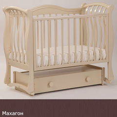 БИ 08.4 "Маргаритка" кровать универсальная (орех)