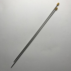 Спицы прямые Maxwell металл 3,5мм/35см (2шт) арт.35-35