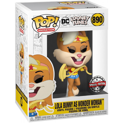 Funko POP! DC/Looney Tunes: Lola Bunny as Wonder Woman (Exc) (890)