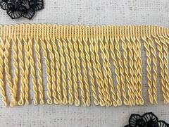 Бахрома, ш. 8 см, персиково-розовый