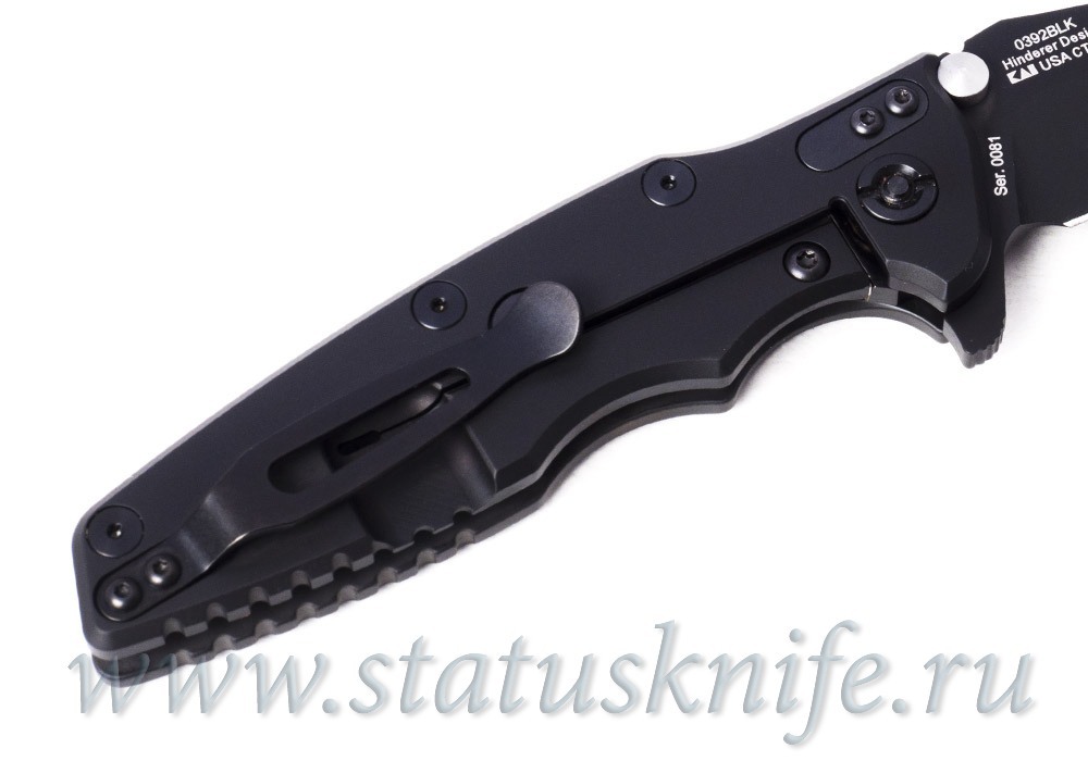 Нож Zero Tolerance 0392BLK Rick Hinderer Limited Edition