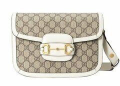 Сумка Gucci 1955 Horsebit белый