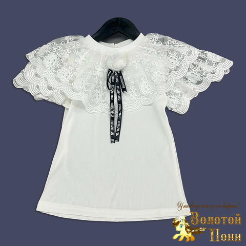 Блуза девочке (6-10) 250613-JL429