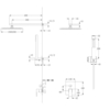 Abber AF8219SP Душевая система Abber Daheim AF8219SP скрытого монтажа без излива, сатин