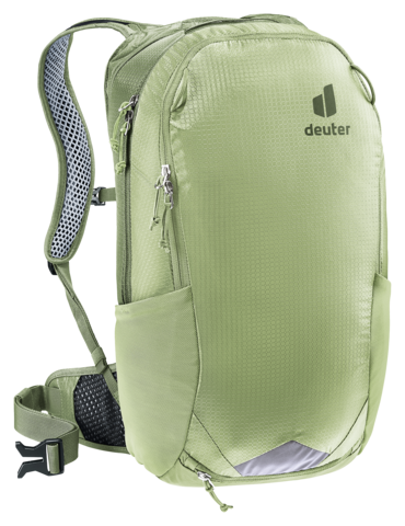 Картинка рюкзак велосипедный Deuter Race Air 14+3 Mineral/Grove - 11
