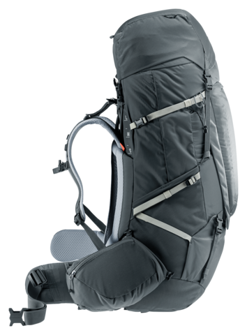 Картинка рюкзак туристический Deuter Aircontact Pro 75+10 SL Graphite - 14