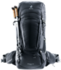 Картинка рюкзак туристический Deuter Aircontact Pro 75+10 Black - 3