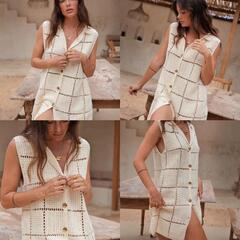 Марафон по вязанию платья-туники крючком "Temperance"