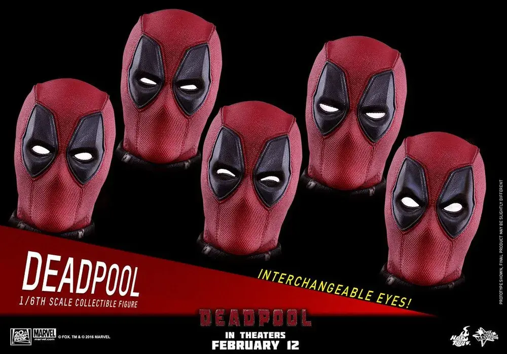 Фигурка Дэдпул масштаб 1/6 Hot Toys