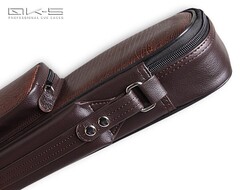 Кейс QK-S Captain 2x2 коричневый аллигатор