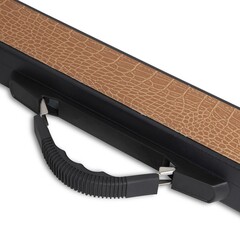 Кейс Fortuna Chester 1x1 черный/светло-коричневый