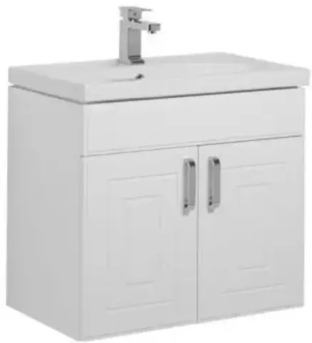 Aquanet 189153 Компл.1 - Тумба Рондо-70 фасады цв.белый (189153)