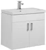 Aquanet 189153 Компл.1 - Тумба Рондо-70 фасады цв.белый (189153)