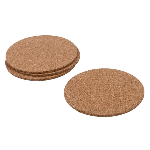 Подставка под горячее KOSTERKORK , 4 шт, пробка, 10 см