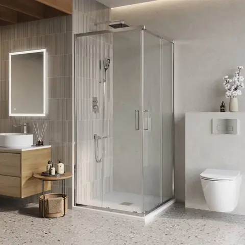 BelBagno LUCE-A-2-100-C-Cr LUCE-A-2-100-C-Cr Душевой уголок