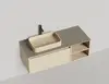 Salini 27D214ON Подвесная тумба Domino 1400, шпон, Onda Plus