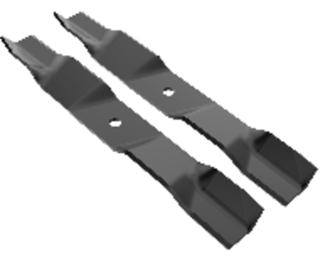 Комплект ножей для мульчирования (2 шт.) для райдера Greenworks 92 см, (7501107)