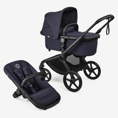 Коляска 2 в 1 Bugaboo Fox 5 Renew (Black/Heritage Black/Deep Indigo)