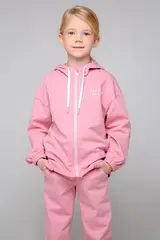 брюки  для девочки  КР 400455/розовый зефир к349