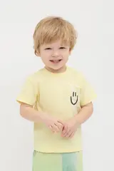 фуфайка  для мальчика  КР 302424/лимонное безе к464