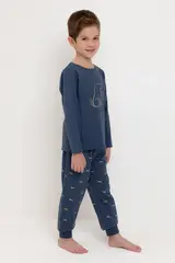 пижама  для мальчика  К 1606/грозовая туча,таксы