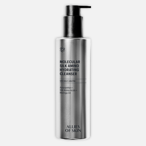 ALLIES OF SKIN Molecular Silk Amino Hydrating Cleanser Очищающий увлажняющий гель с аминокислотами шелка, 250 мл