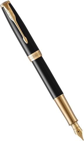 Набор подарочный Parker Sonnet Core F530, Lacquer Deep Black GT (1978407)