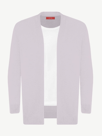 Кардиган с планкой из экохлопка