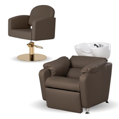Парикмахерский комплект Амелия (кресло+мойка) №59
