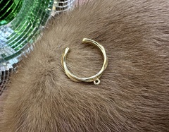 Кольцо-основа "Витое" с петелькой