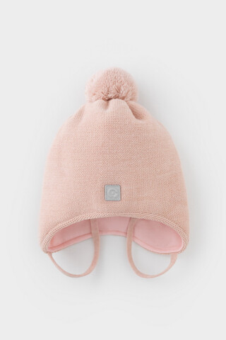 шапка  для девочки  КВ 20400/ш/светлый персик