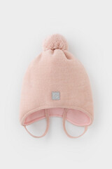 шапка  для девочки  КВ 20400/ш/светлый персик