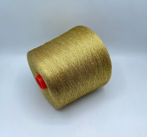 Sinflex, F180, 7500м, 60% вискоза,40% люрекс,Желтое золото(f587), 37104