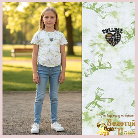 Футболка хлопок д (4-8) 260201-TR1139