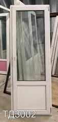 Дверь балконная пластиковая Б/У 2100(в) x 760(ш)
