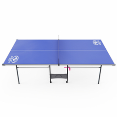 Теннисный стол DFC ATHLETIC, размер по стандарту ITTF 274 x 152, с сеткой, складной