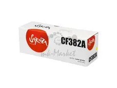 Картридж Sakura CF382A (312A) для HP, желтый, 2700 к.