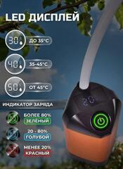 Душ летний портативный аккумуляторный туристический походный душ для дачи для бани