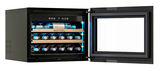 Винный шкаф MEYVEL MV19PRO-KBB1 49 л 592х572х455 мм сталь, черный