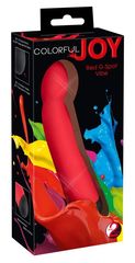 Красный G-стимулятор Red G-Spot Vibe - 17 см. - 