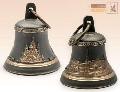 колокольчик Московский Кремль и Собор Василия Блаженного