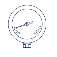 Манометр МП4-У 0...1,6МПа